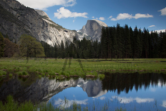 Half Dome Reflection