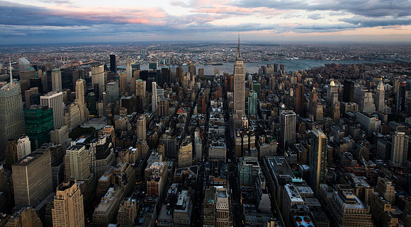 High Over New York