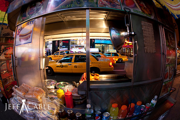 Night vendors, New York