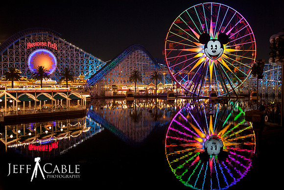 Disney Night, California