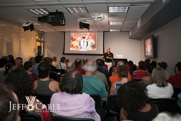 Jeff Cable at work